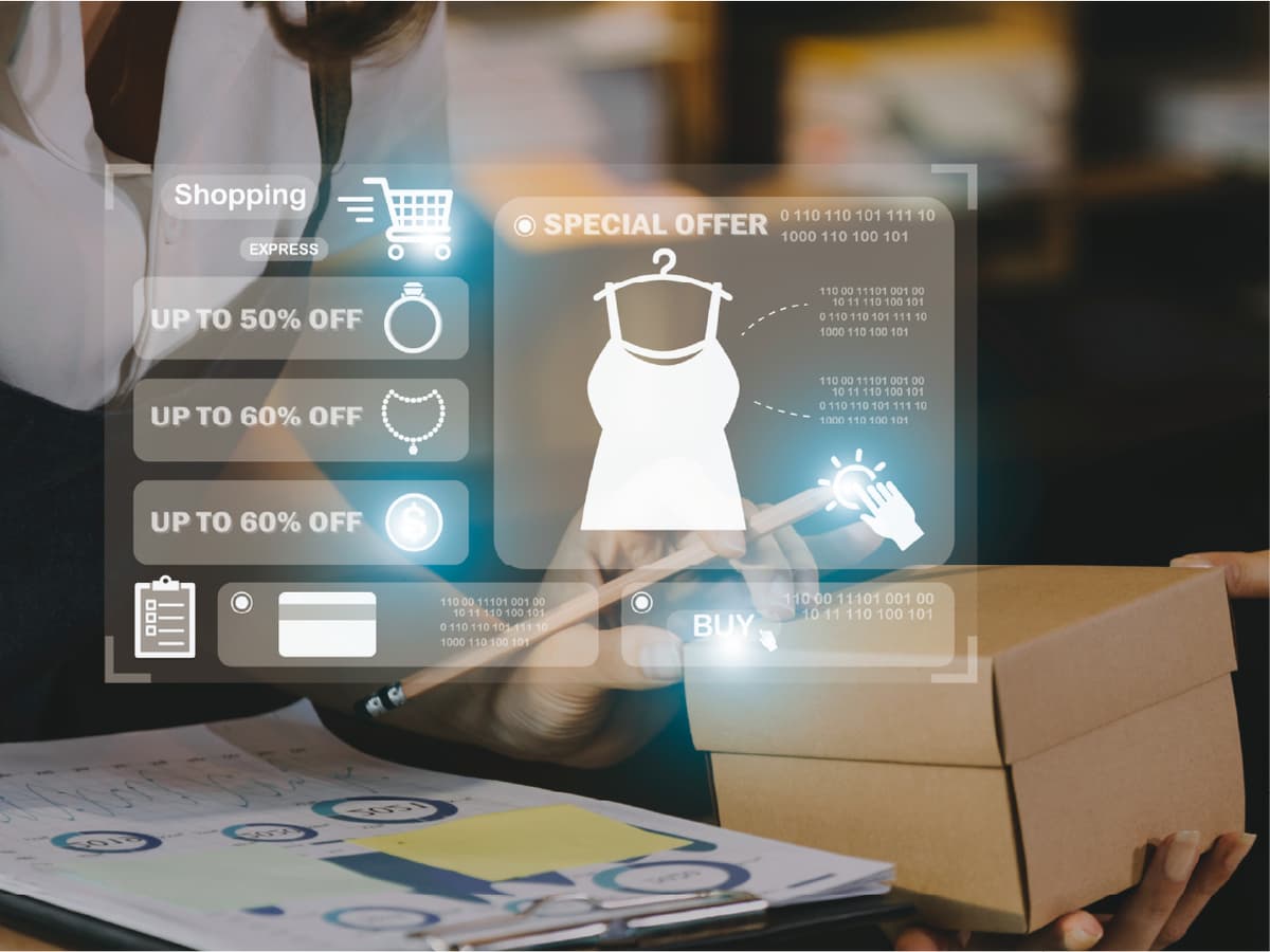 Drag and drop store builder